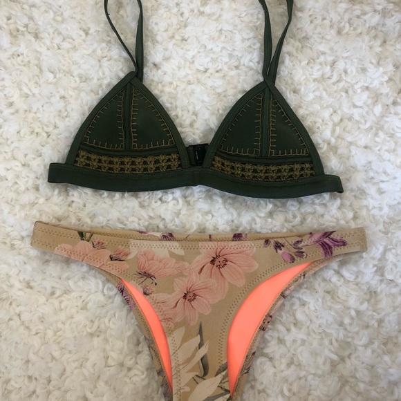 Triangl Coco - Floral Affair XS Bikini Set - Picture 4 of 11